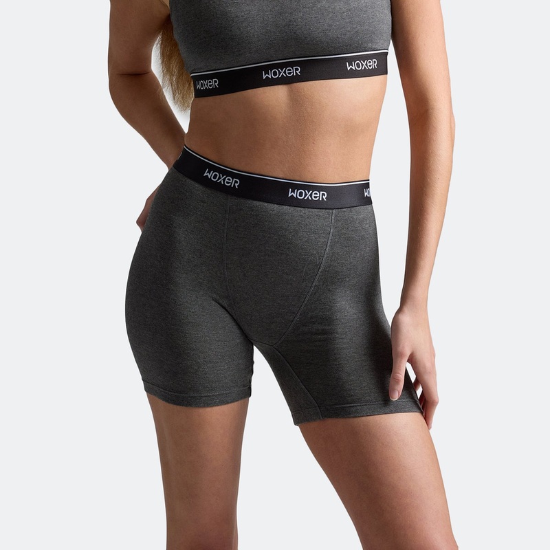 Baller High Waisted Charcoal Heather 2.0