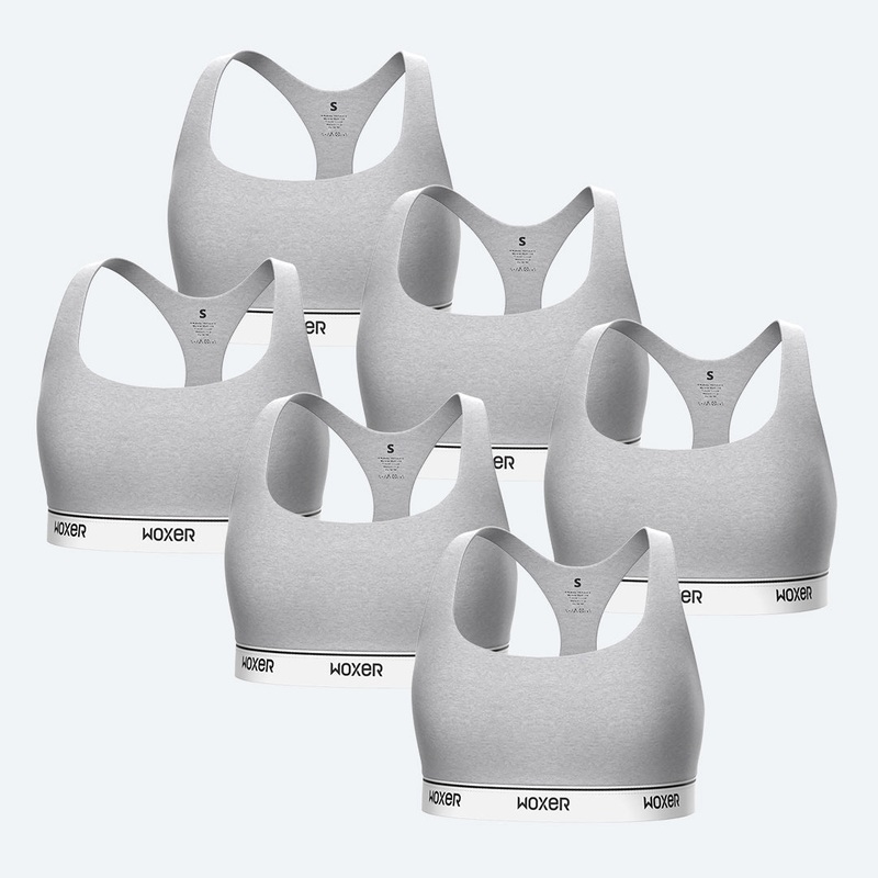 Boss 2.0 Heather Grey 6-Pack