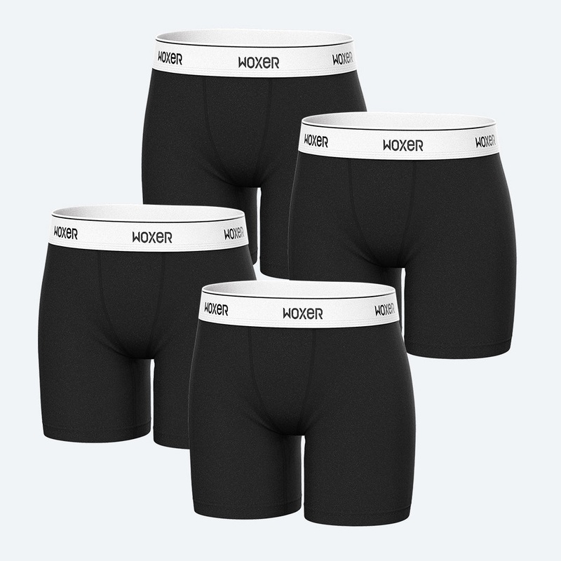 Baller High Waisted Black 4-Pack
