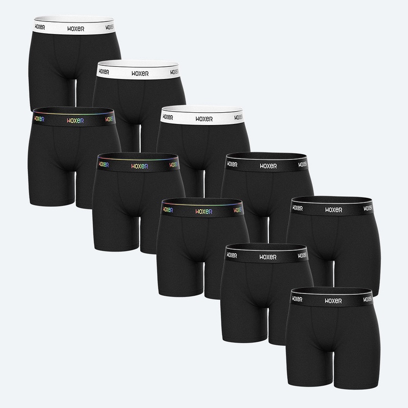 Baller High Waisted Blackout 10-Pack