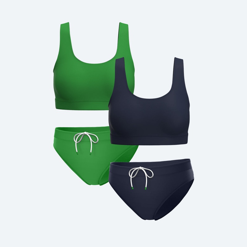 Bikini & Boss Swim Ripple Effect 4-Pack