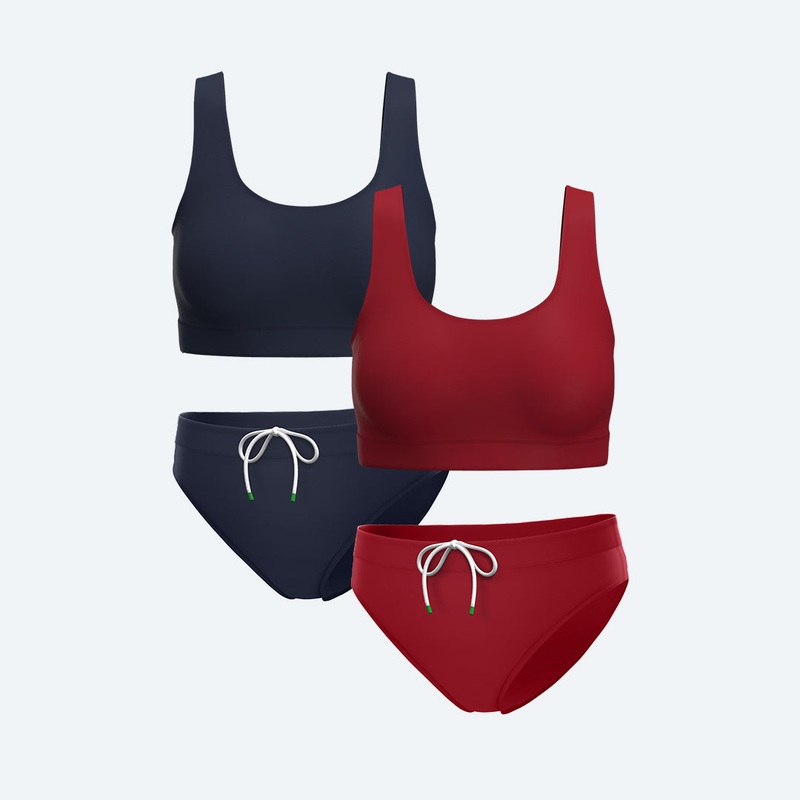 Bikini & Boss Swim Soft Current 4-Pack