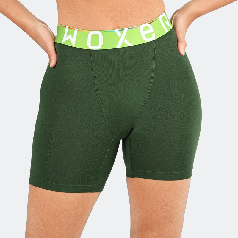 Baller High Waisted Pride Green