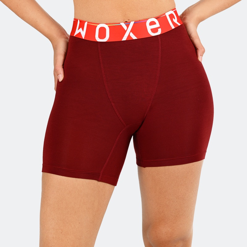 Baller High Waisted Pride Red
