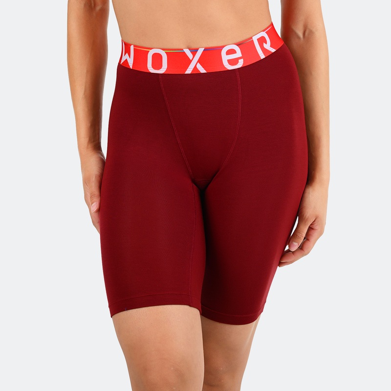 Biker High Waisted Pride Red