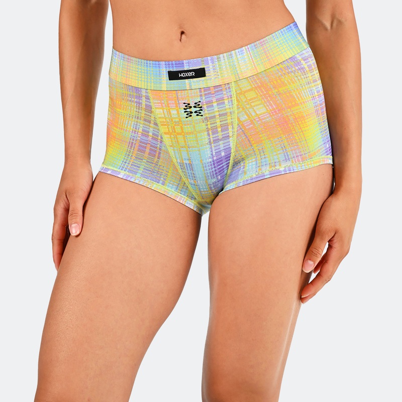 Bold Kaleidoscope Plaid