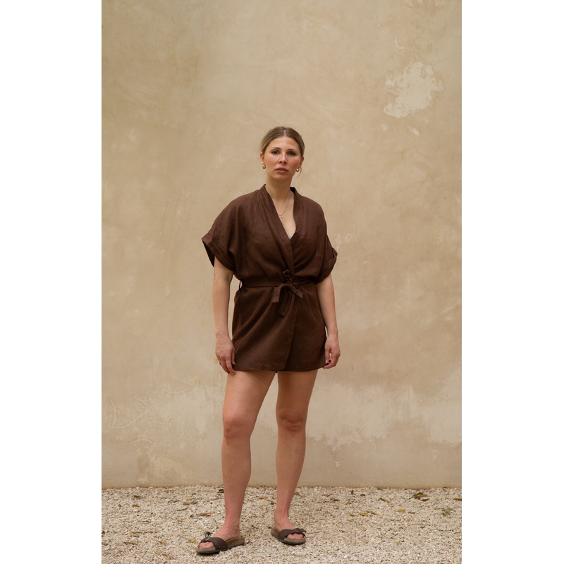 Linen Cover up – Castano