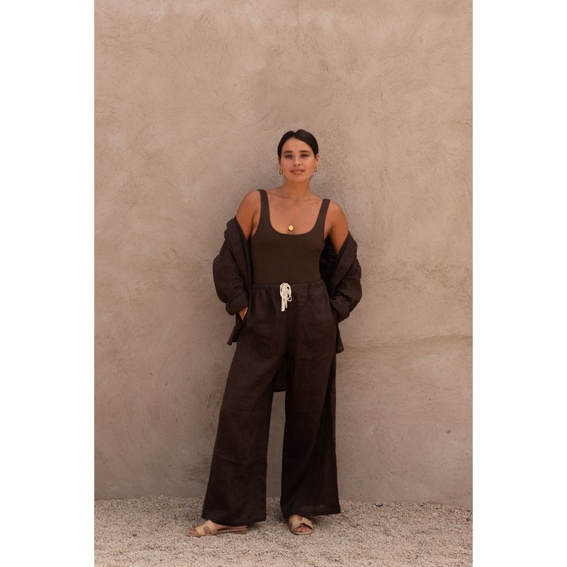 Linen Pants – Arabica // PRE-ORDER