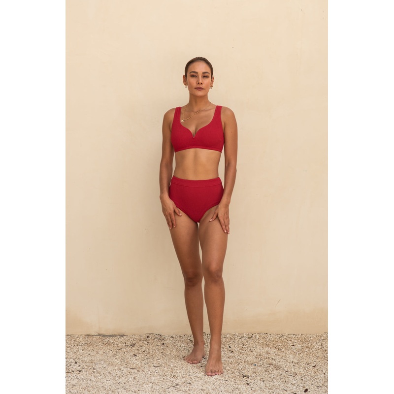 V-Wire Top – Rosso