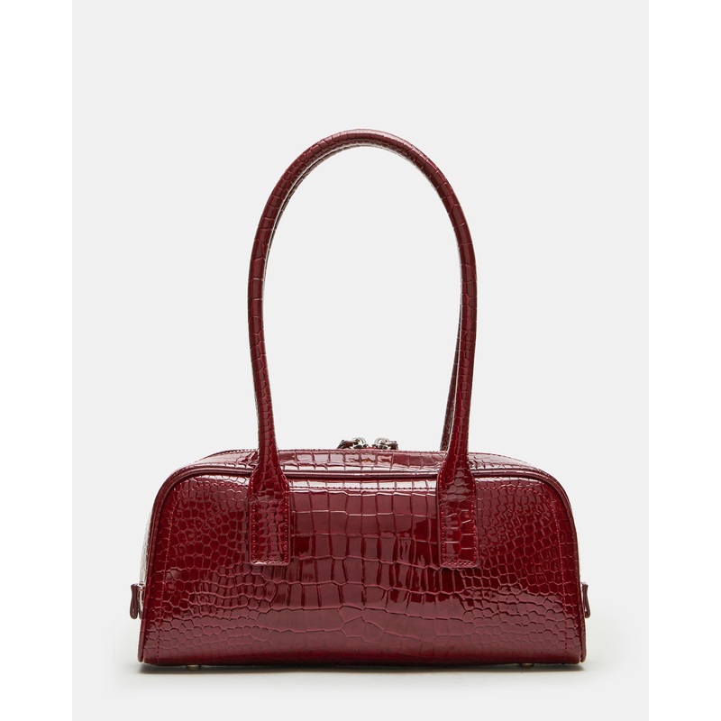 ANISE BAG RED CROCODILE
