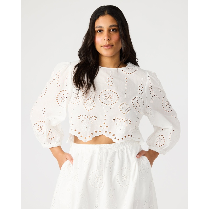 MEERA TOP WHITE