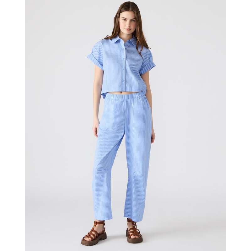 SAELYN PANT BLUE/WHITE