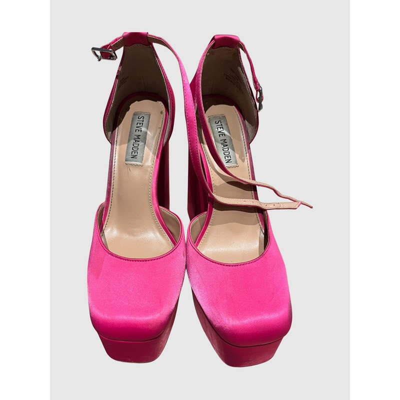 AGATA Satin Platform Pump – SM REBOOTED