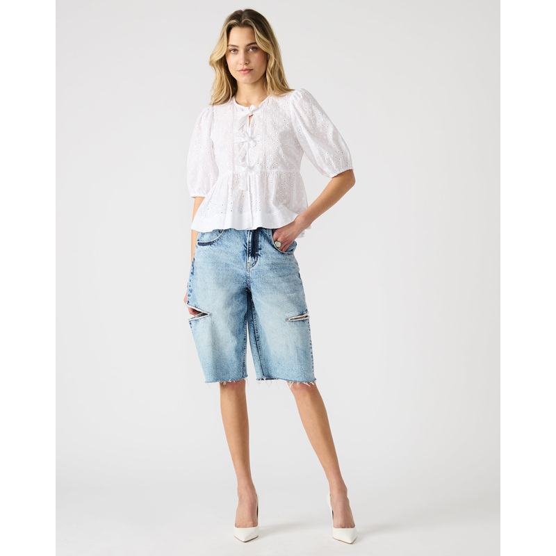 LANGE DENIM SHORT