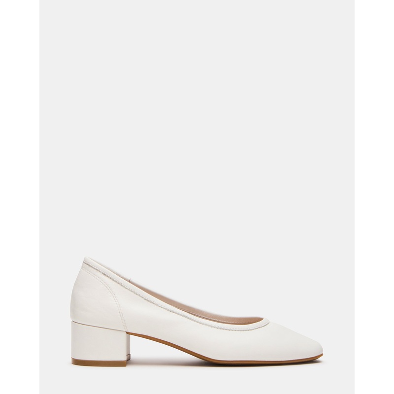 MOLLIE WHITE LEATHER