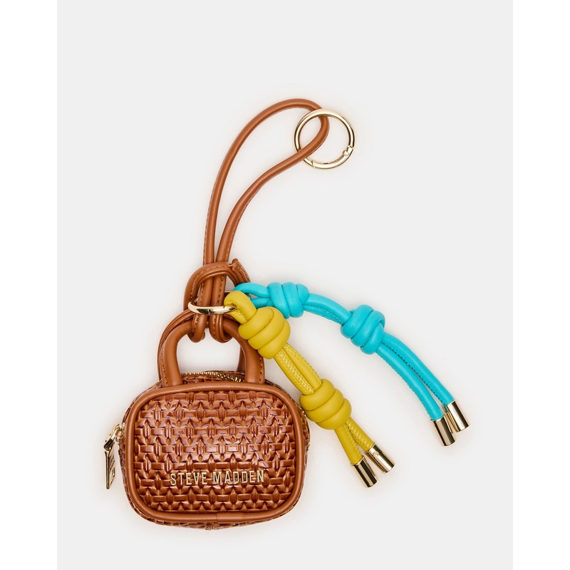 CRUISE BAG CHARM COGNAC