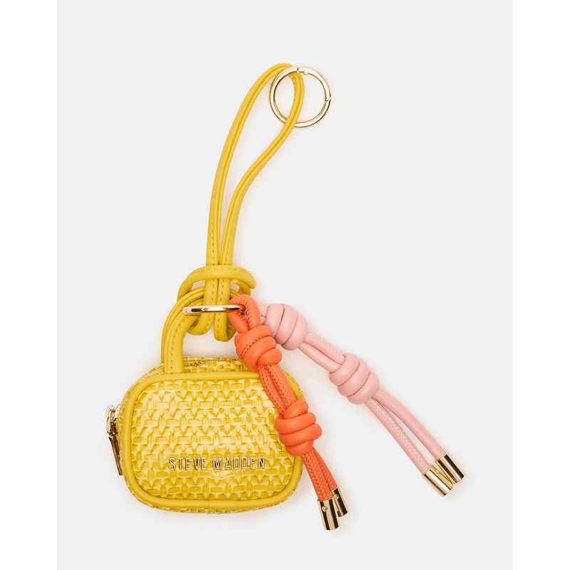 CRUISE BAG CHARM YELLOW MULTI