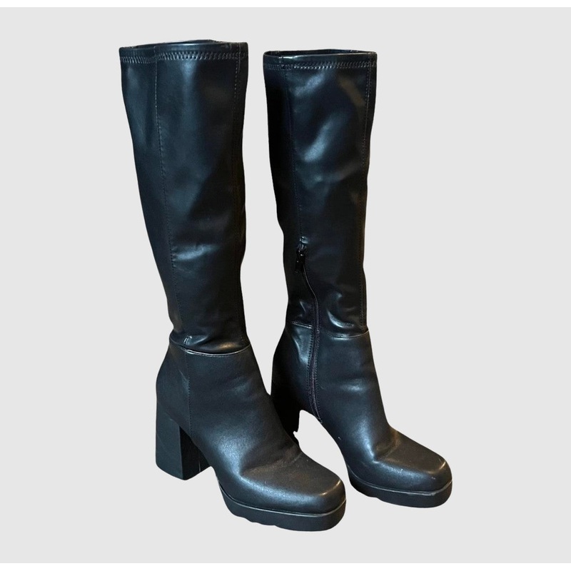 Knee High Platform Boots – SM REBOOTED
