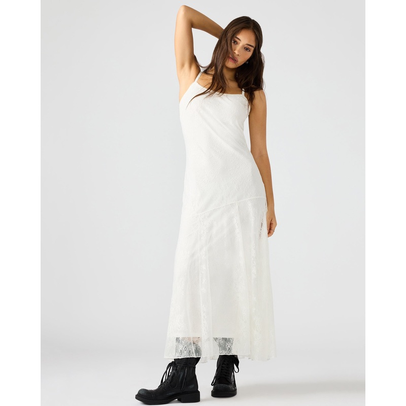 VEERA DRESS WHITE