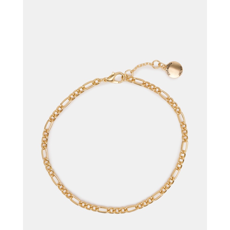 FIGARO CHAIN ANKLET GOLD