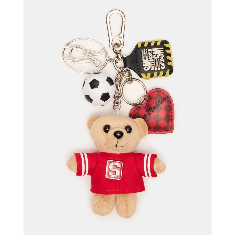 GOAL BAG CHARM RED MULTI