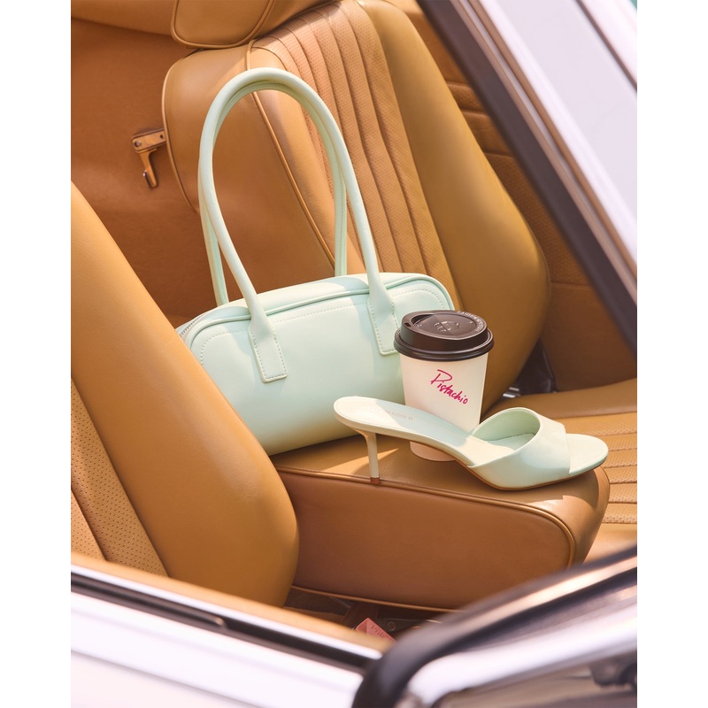 KENDRIX HEEL AND ANISE BAG PISTACHIO BUNDLE