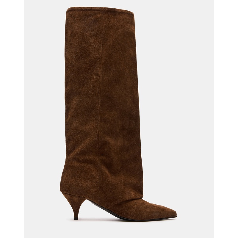 SHAI CHESTNUT SUEDE