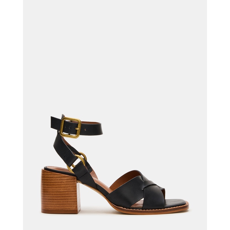 TRURO BLACK LEATHER