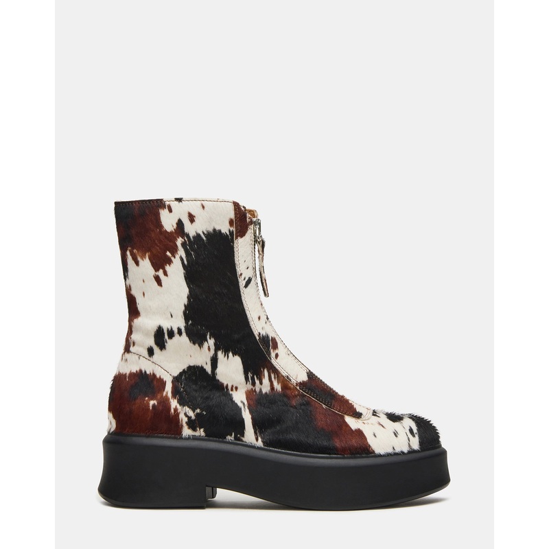 JONES BROWN COW PRINT