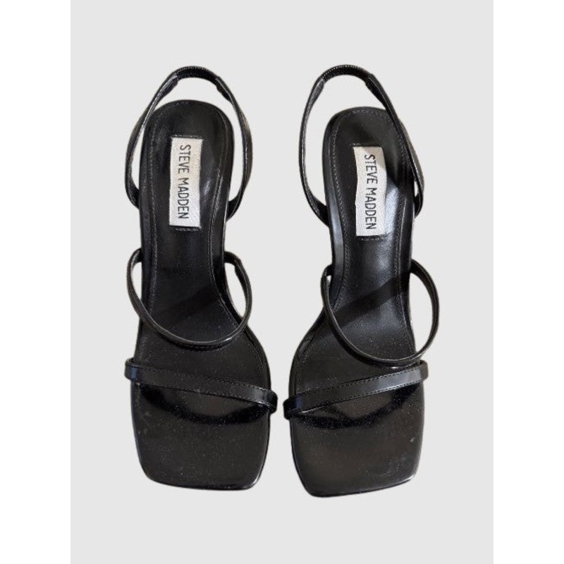 Leather Sling-back Double-strap heel – SM REBOOTED