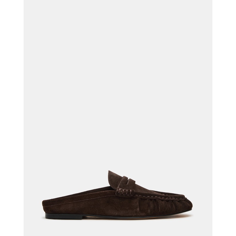 RAFE CHOCOLATE BROWN SUEDE