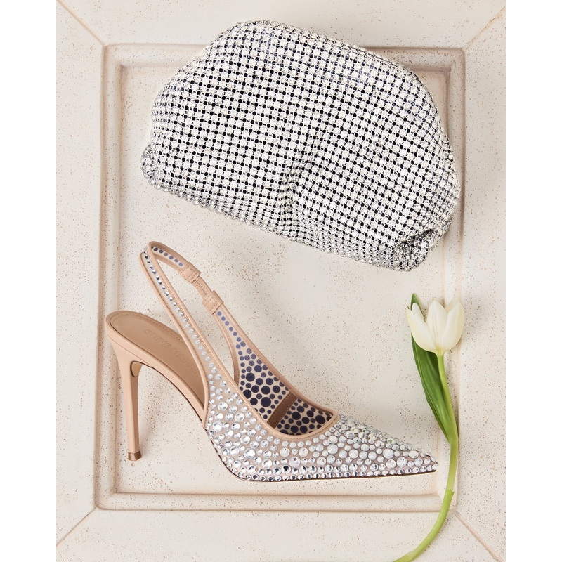 REYES HEEL AND HAILEE BAG RHINESTONE BUNDLE