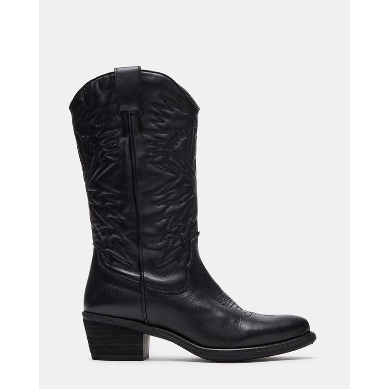 HAYWARD BLACK LEATHER