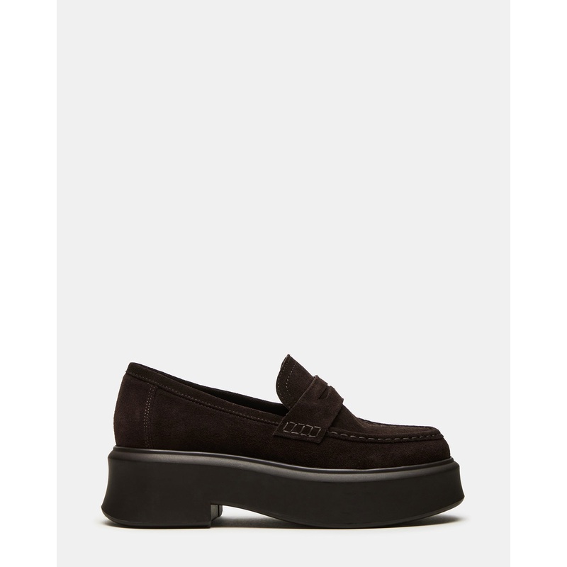 JUBAL CHOCOLATE BROWN SUEDE