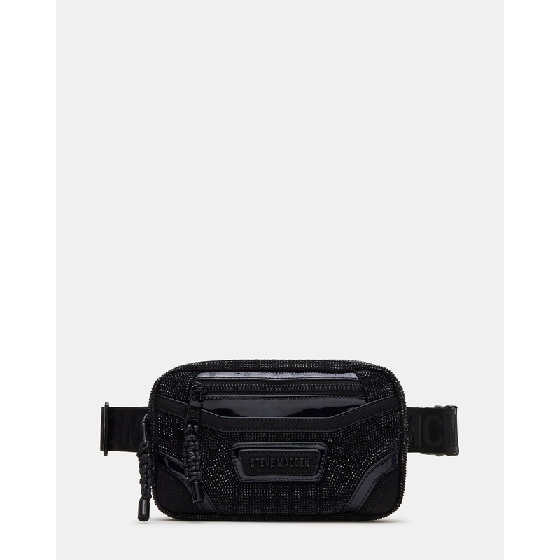 MADRID BAG BLACK RHINESTONES