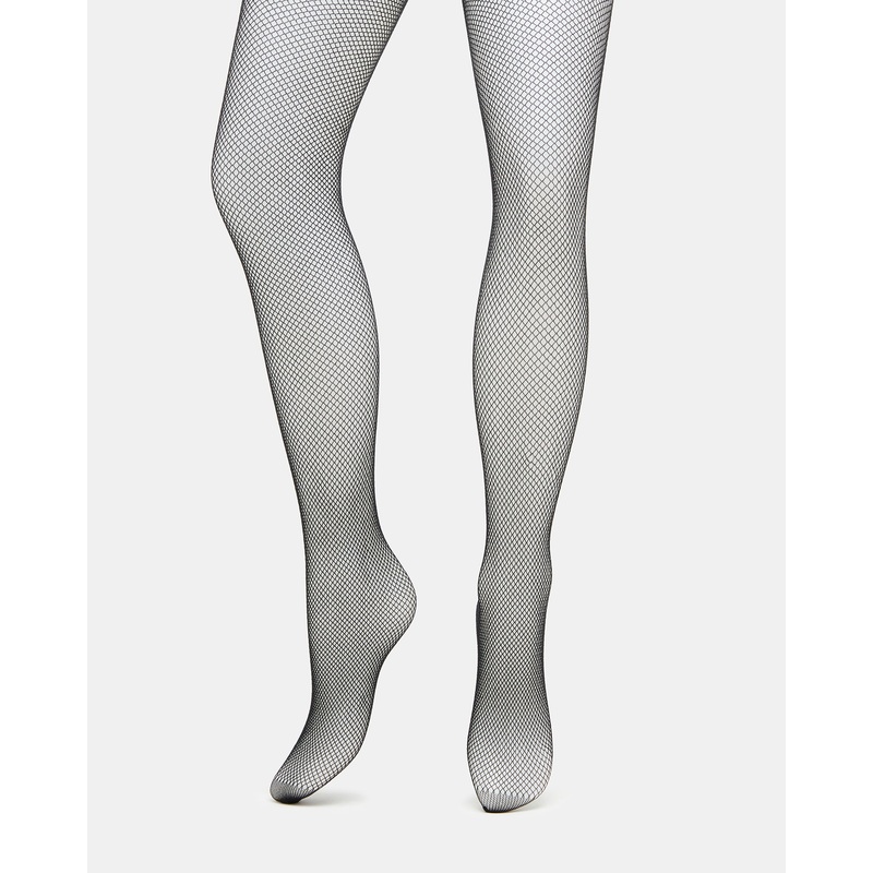 MINI FISHNET TIGHTS BLACK