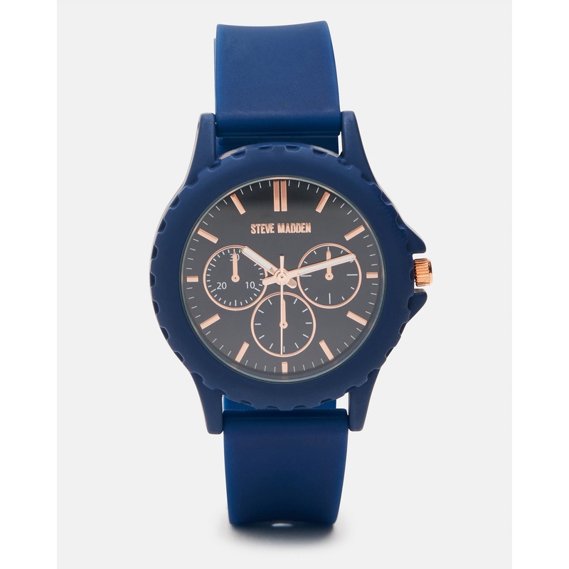 SILICONE WATCH NAVY