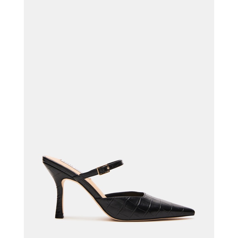 BRECKI BLACK CROCODILE