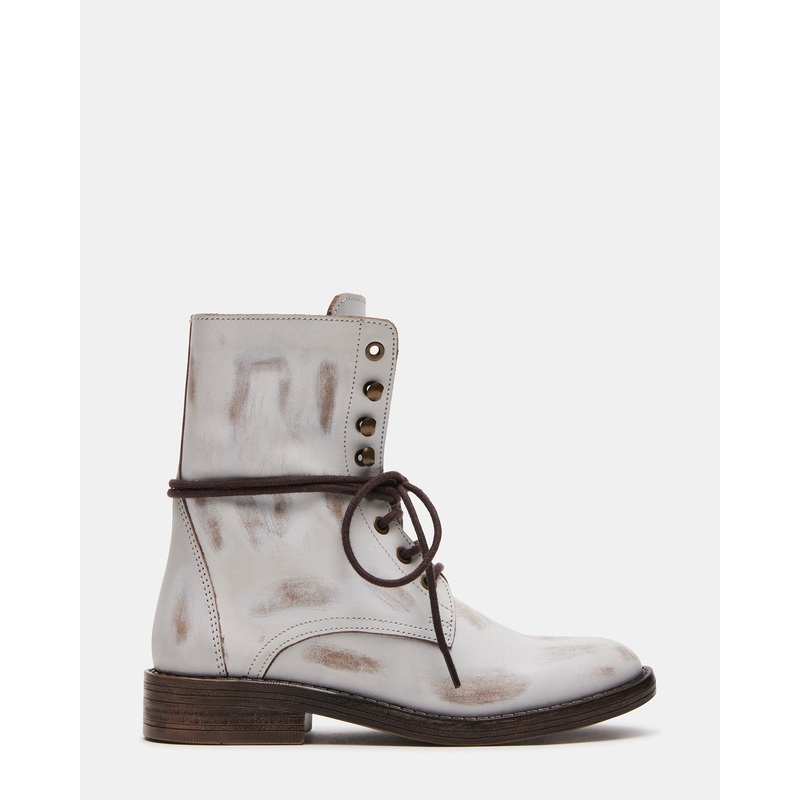 DEVIE WHITE LEATHER