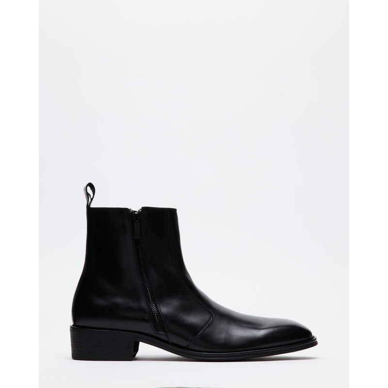 HAYNES BLACK LEATHER