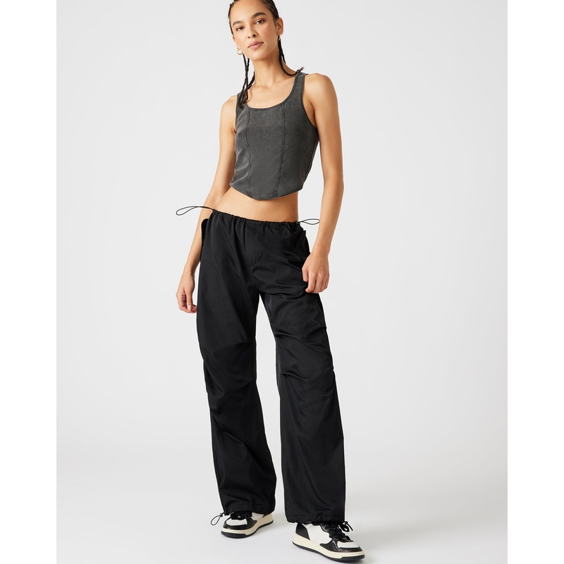 PIA PARACHUTE PANT BLACK