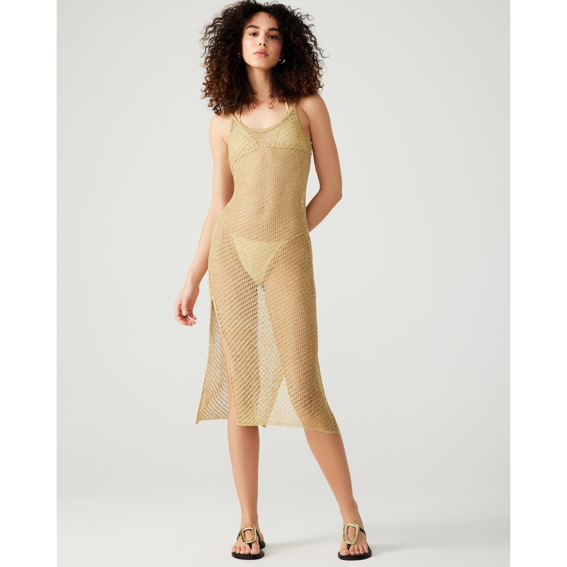 ANISHA DRESS GOLD