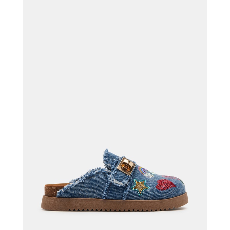 KIDS’ MONEYY DENIM MULTI RHINESTONES