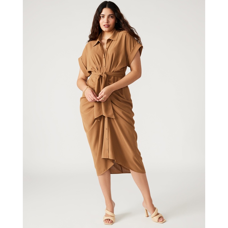 TORI KNIT DRESS BEIGE