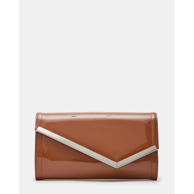 CLUTCHD BAG TAN PATENT