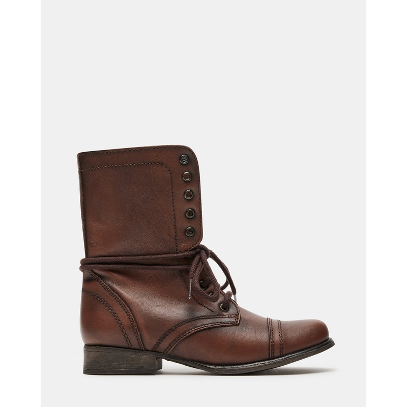 TROOPA BROWN LEATHER – SM REBOOTED