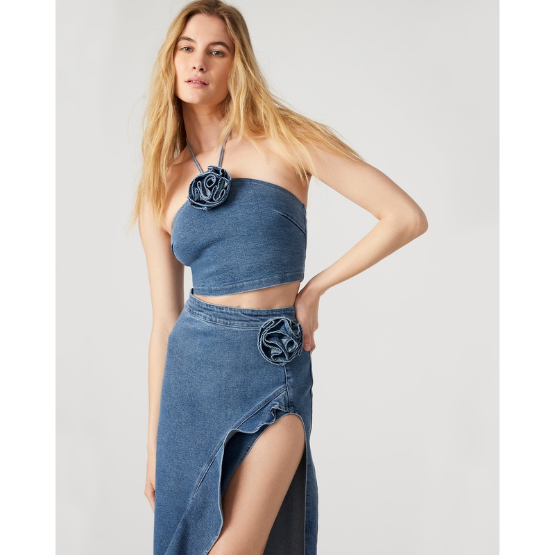 RESEDA DENIM TOP