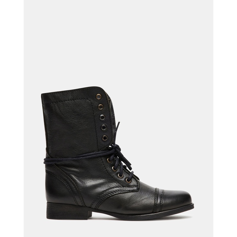 TROOPA BLACK LEATHER – SM REBOOTED