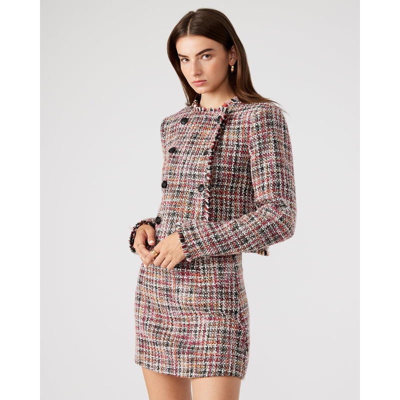 ANTOINETTE JACKET RED MULTI