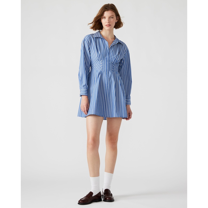 ARIA DRESS BLUE